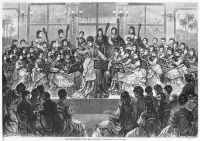 The Women Orchestra of Frau Amann-Weinlich by Katzler